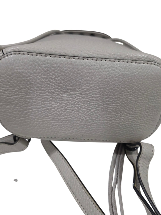REBECCA MINKOFF PEBBLE LEATHER STUDDED MINI BACKPACK